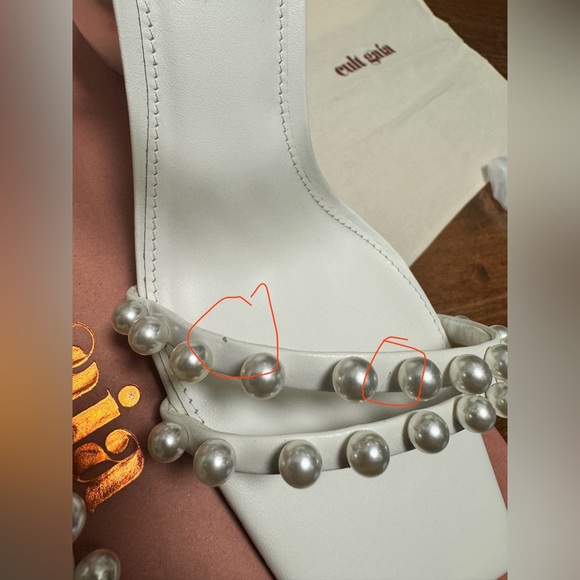 CULT GAIA ILONA SANDAL IN OPTIC WHITE - Picture 8 of 17